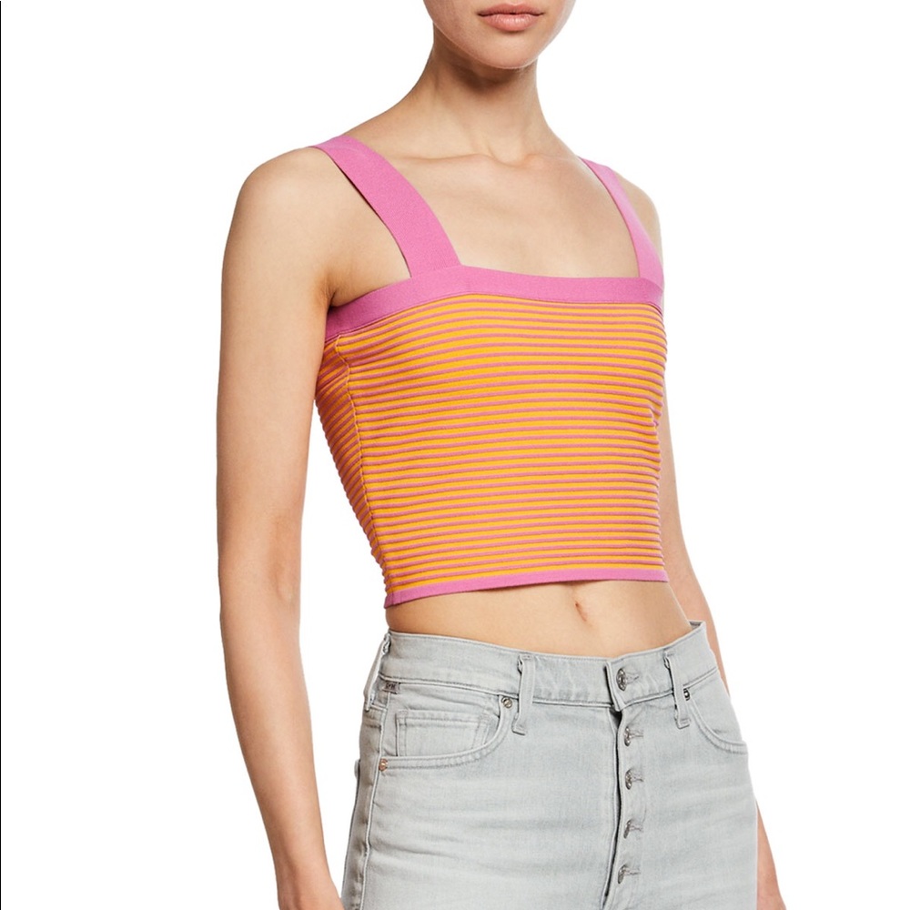 Derek Lam 10 Crosby Knit Crop Top